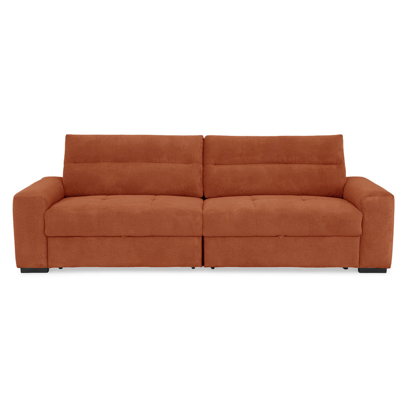 WIDE Canapea extensibilă, 4 locuri, stofă