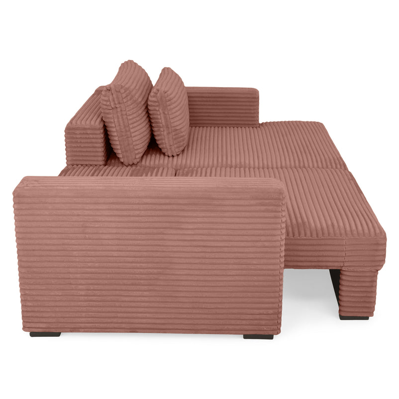 ERDING Colțar extensibil, șezlong stânga/dreapta, ladă depozitare inclusă, stofă