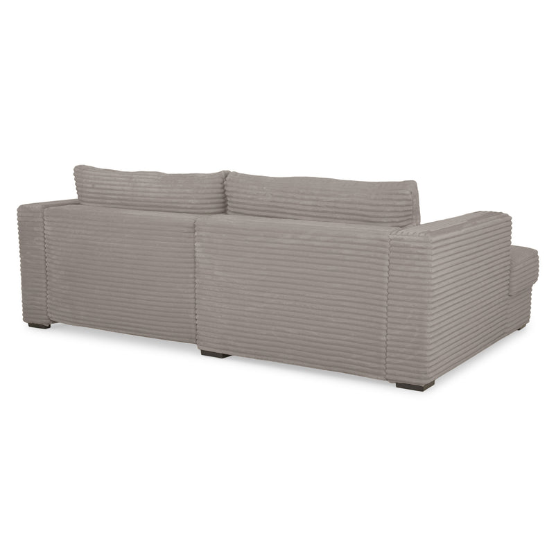 ERDING Colțar extensibil, șezlong stânga/dreapta, ladă depozitare inclusă, stofă