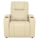 BOURKE Fotoliu cu recliner electric, piele