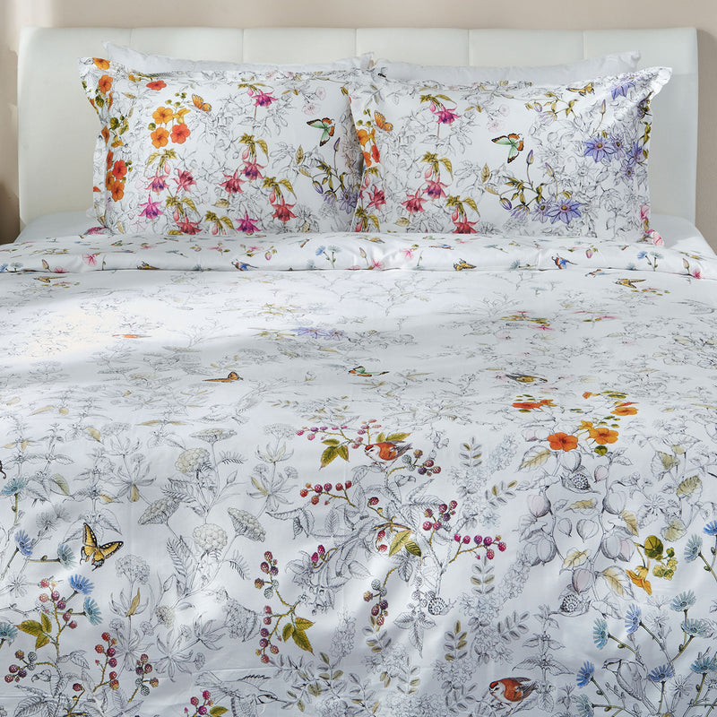 CLORI RASO Set așternut 4 piese, 200x220cm