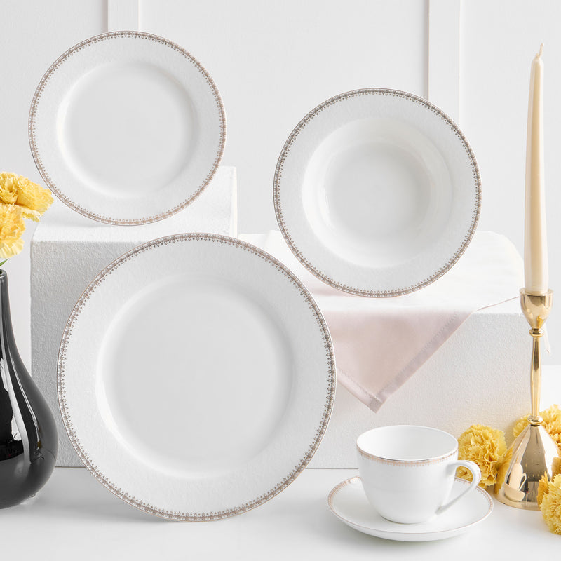 MORGAN Set veselă, porțelan, 20 piese