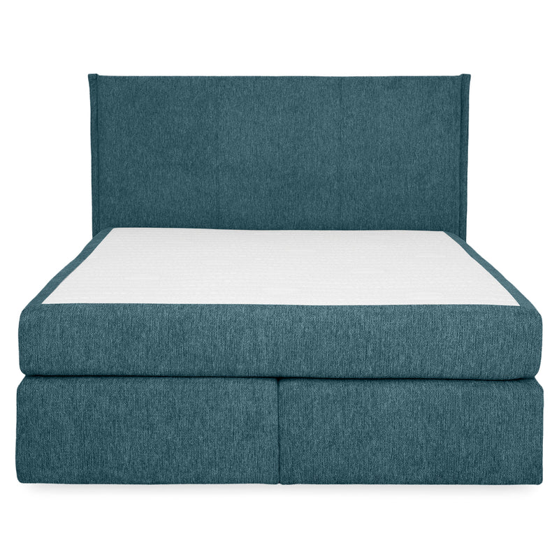 CARLINI Pat tapițat boxspring, 160x200cm, saltea inclusă