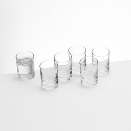 SHOT Set 6 pahare vodka, sticlă, 30ml