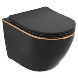 negru mat/auriu