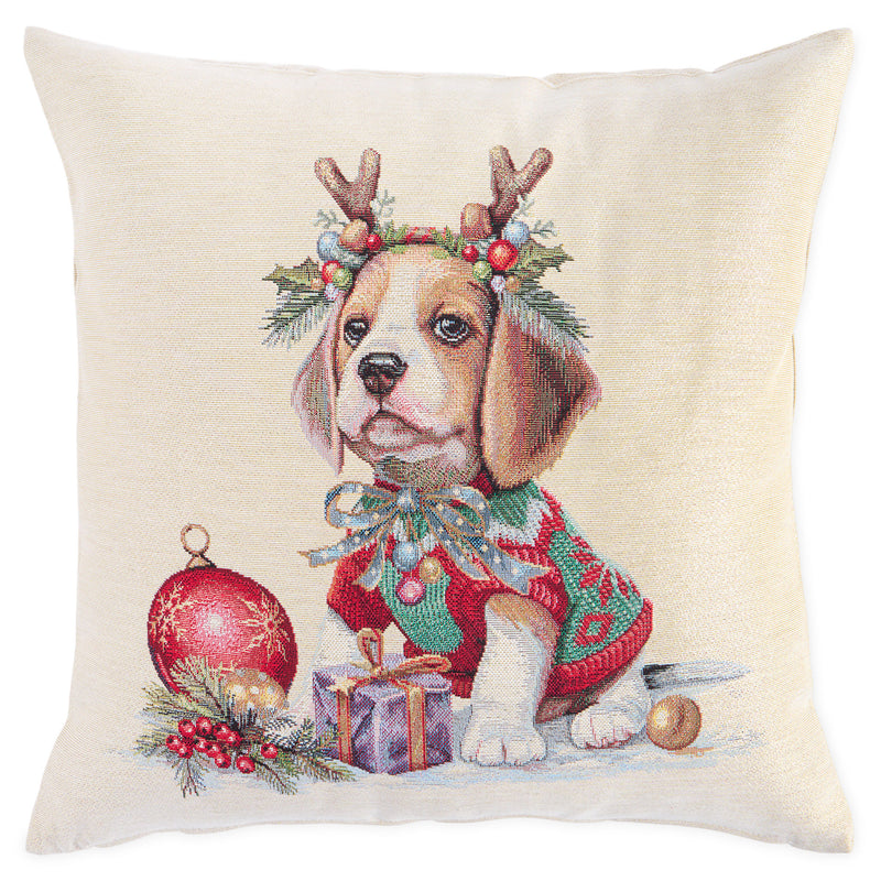 REINDEER DOG Pernă decorativă, 45x45cm