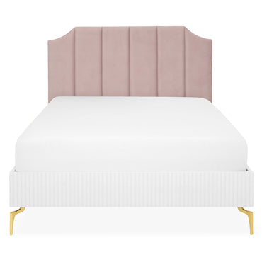 WAVE Pat tapițat, somieră inclusă