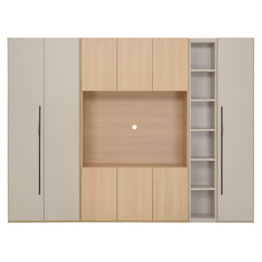 COMPACT Dressing 9 uși, spațiu TV