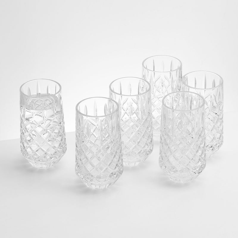 NOVA Set 6 pahare diverse băuturi, 350ml