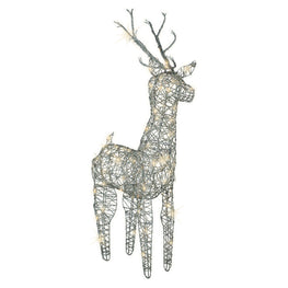 DEER Figurină luminoasă 48 LED-uri