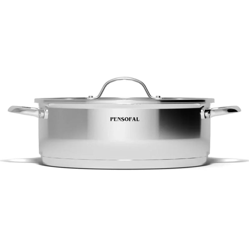 NEW ERA Oală cu capac, inox