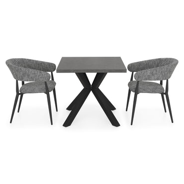 JAVA CERAMIC/NEXUS Set mobilier terasă/grădină, 2 scaune și masă