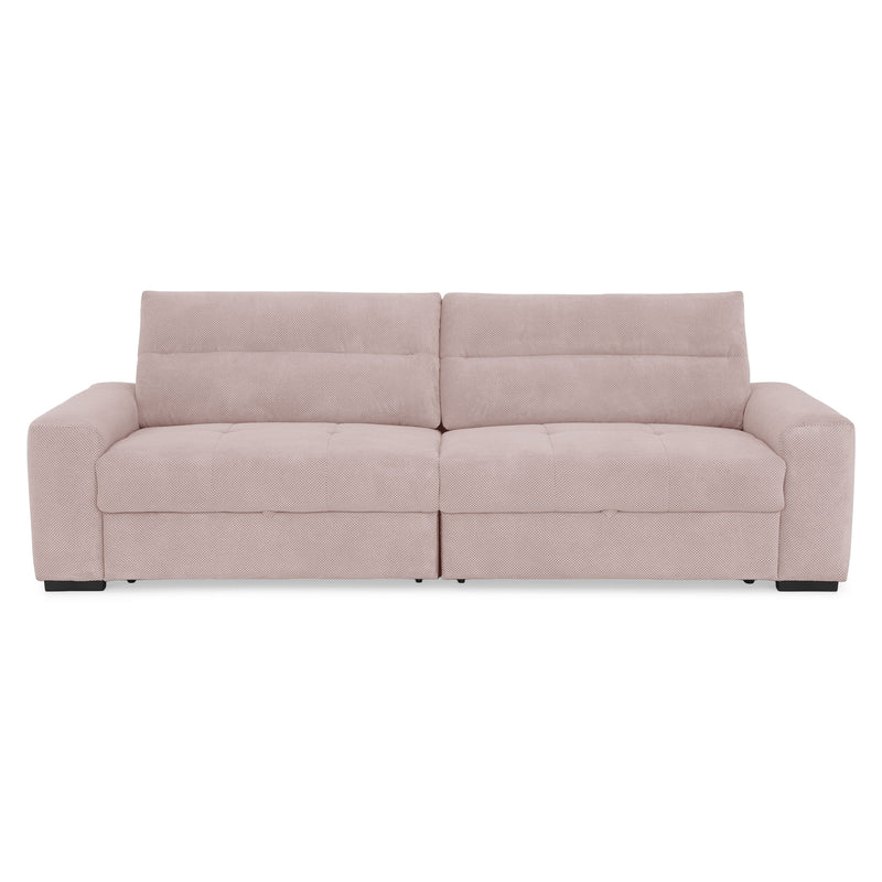 WIDE Canapea extensibilă, 4 locuri, stofă