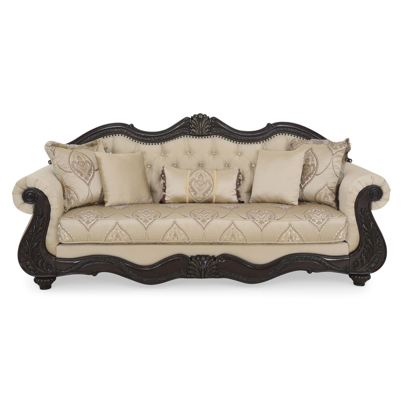 WINDSOR Canapea 3 locuri, 5 perne decorative incluse, stofă