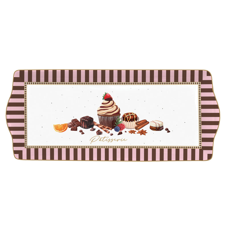 SWEET MOMENTS Platou servire, porțelan, L.35cm