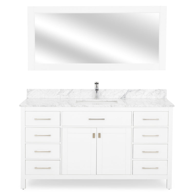 FROST Set mobilier baie, mască lavoar, lavoar, top, oglindă