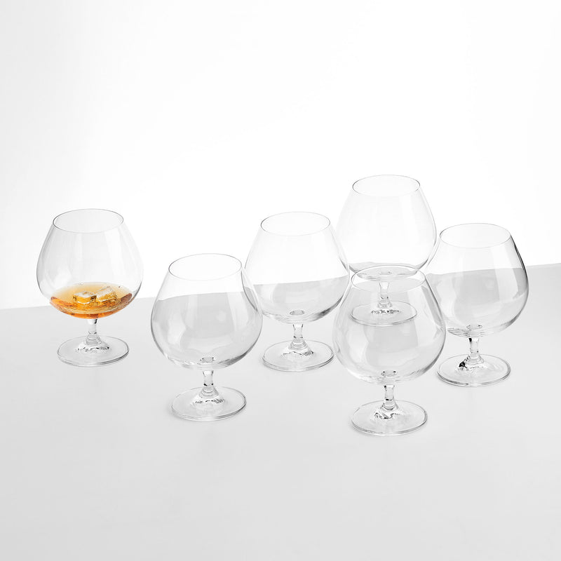 COLIBRI Set 6 pahare cognac, 690ml