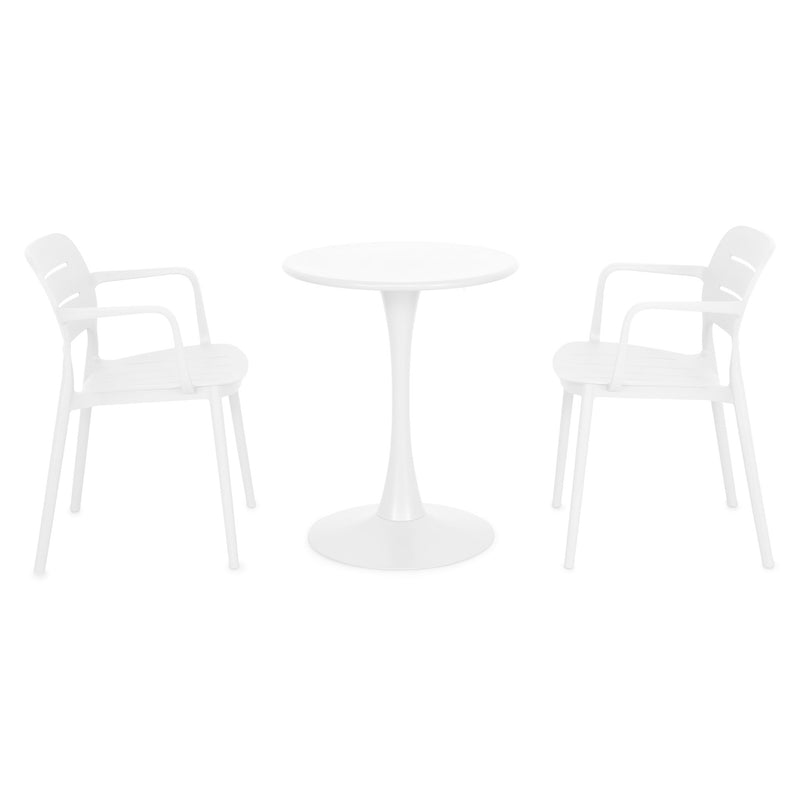 PLEZURO/MARCO Set mobilier terasă/grădină, 2 scaune și masă