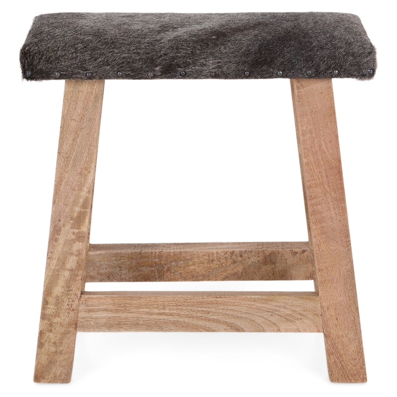 ANDE Taburet, piele naturală