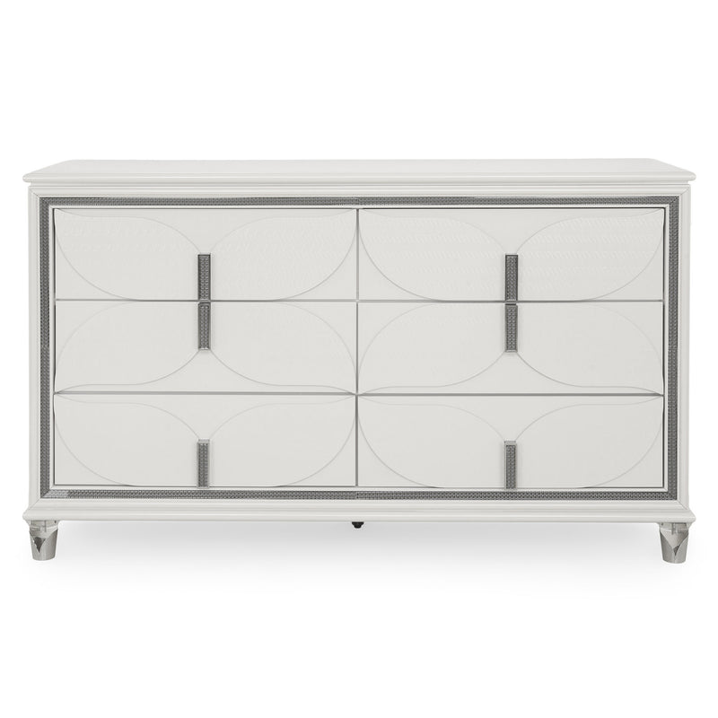 SHARLENE Comodă 6 sertare