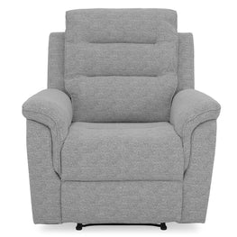 BINGHAM Fotoliu cu recliner manual, stofă