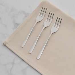 SUPRA Set 3 furculițe desert, inox