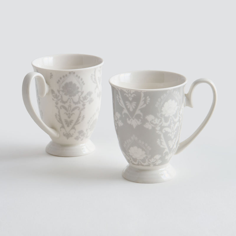 TIFFANY Set 2 căni, porțelan, 300ml