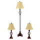 SALINO Set 2 veioze, 1 lampadar 1x60W E27