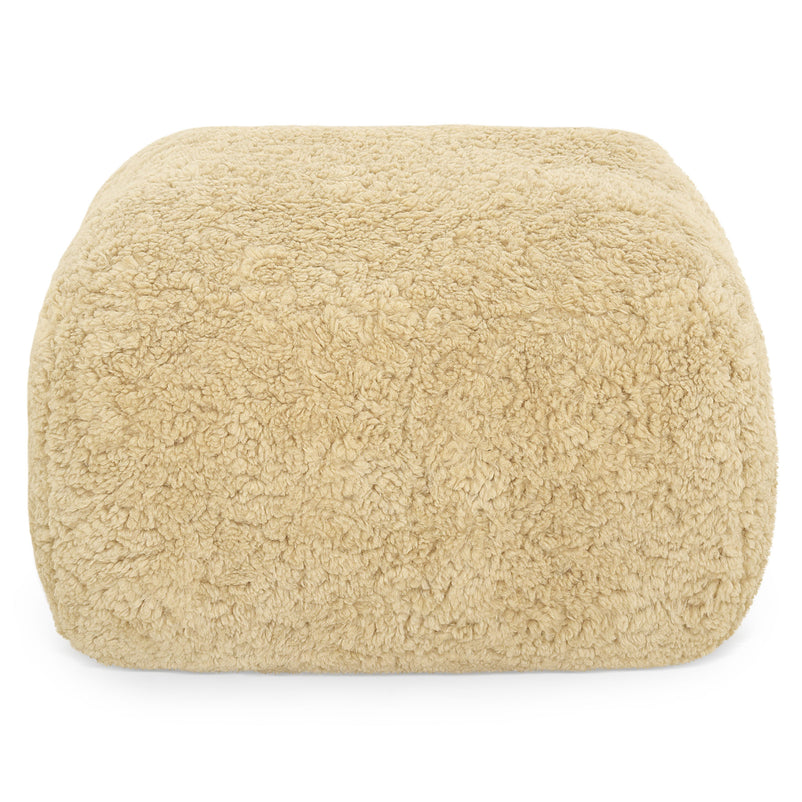 TEDDY BEAR Taburet, imitație blană