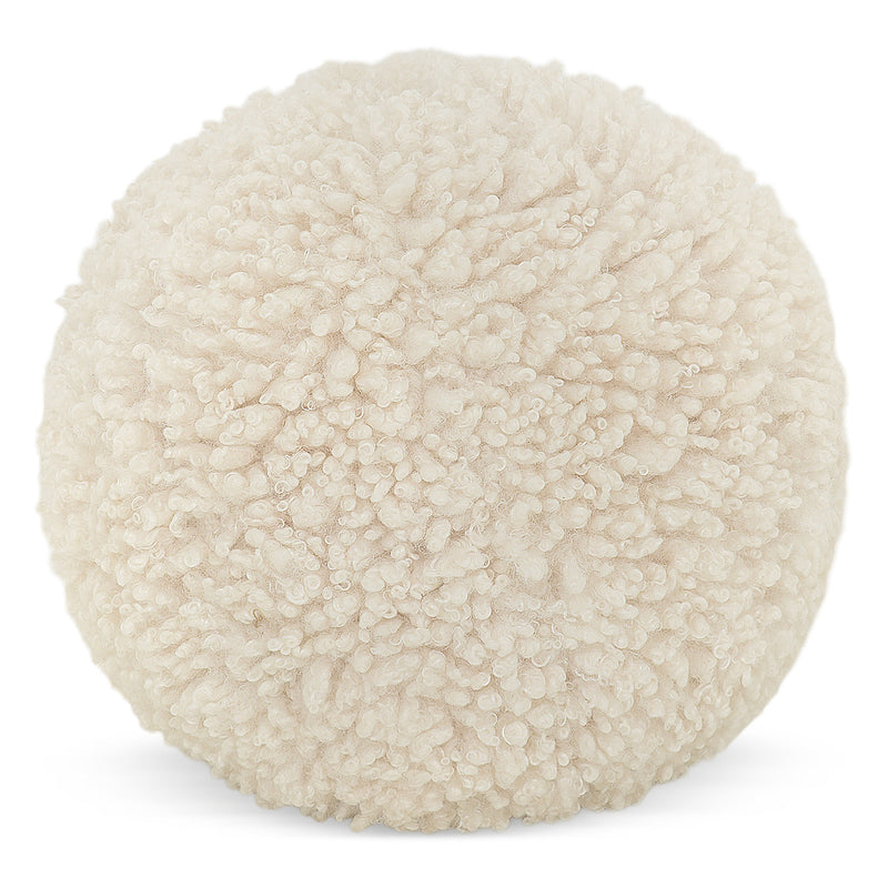 MERIBEL Pernă decorativă, imitație blană, D.22cm