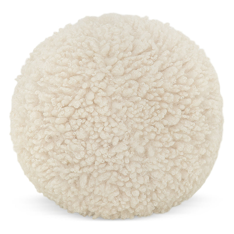 MERIBEL Pernă decorativă, imitație blană, D.22cm