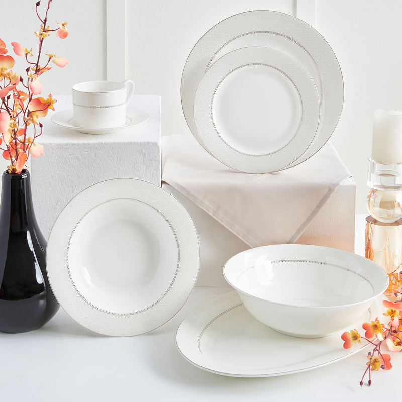 ELLEN Set veselă, porțelan, 32 piese