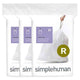 SIMPLEHUMAN Set 60 saci gunoi, 10L