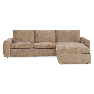 NEW JERSEY Colțar cu șezlong electric stânga/dreapta, 1 recliner electric, mecanism tetieră, USB, stofă