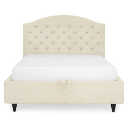 PALOMA Pat tapițat, 160x200cm, somieră rabatabilă și ladă incluse