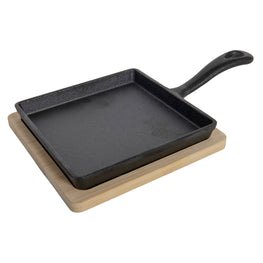 WOOD Tigaie cu suport, fontă