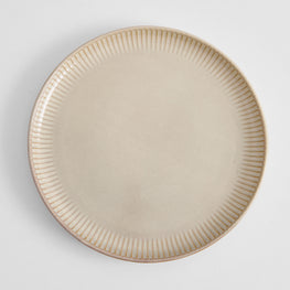 STRIPE Farfurie fel principal, ceramică, D.26cm