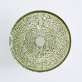 DUOMO Platou servire, sticlă, D.28cm