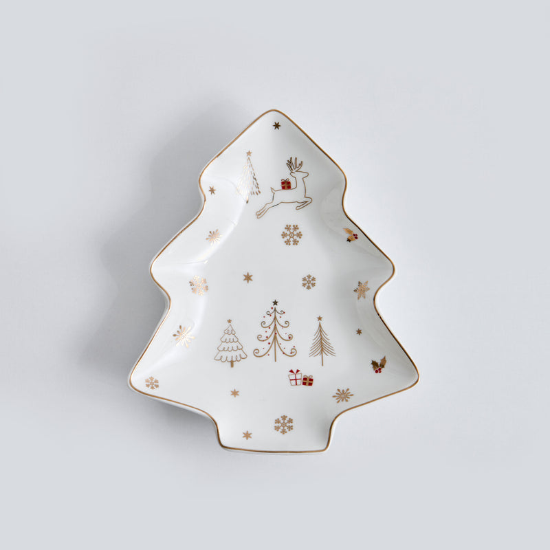 SAVOY Platou servire, porțelan, L.19cm