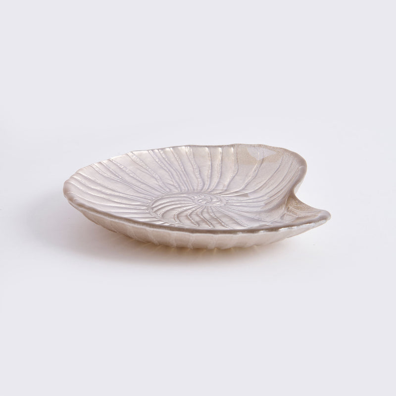 MARINA Platou, sticlă, D.18cm