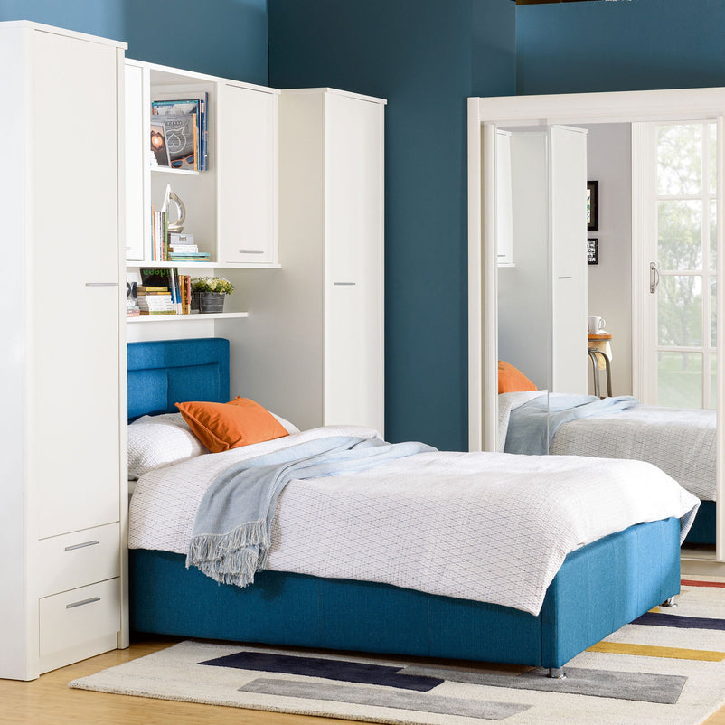 PIANA Pat tapițat, somieră rabatabilă inclusă - Articol resigilat