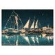 NIGHT SHIPS Tablou canvas