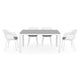 ENCORE/PACO Set mobilier terasă/grădină, 4 scaune și masă