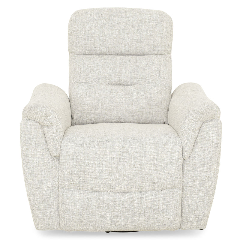 ROSELAND Fotoliu rotativ cu recliner electric și balans, stofă