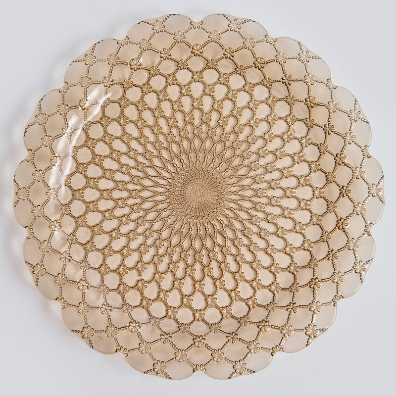 MAJESTIC Farfurie fel principal, sticlă, D.28cm