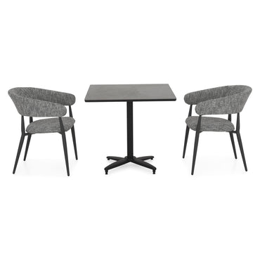 CLEO/NEXUS Set mobilier terasă/grădină, 2 scaune și masă
