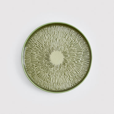 DUOMO Farfurie aperitiv, sticlă, D.19.5cm