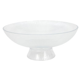 LINES Bol servire, sticlă, D.25cm