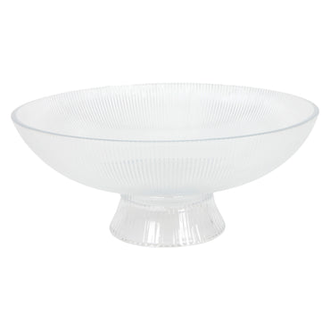 LINES Bol servire, sticlă, D.25cm