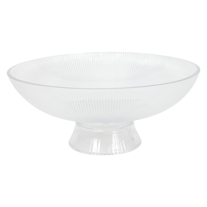 LINES Bol servire, sticlă, D.25cm